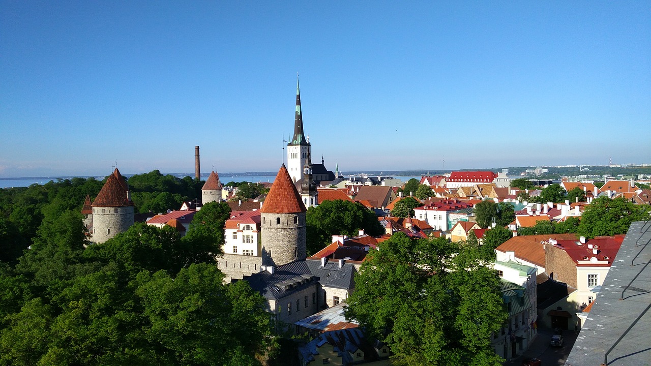 tallinn, estonia, historic center