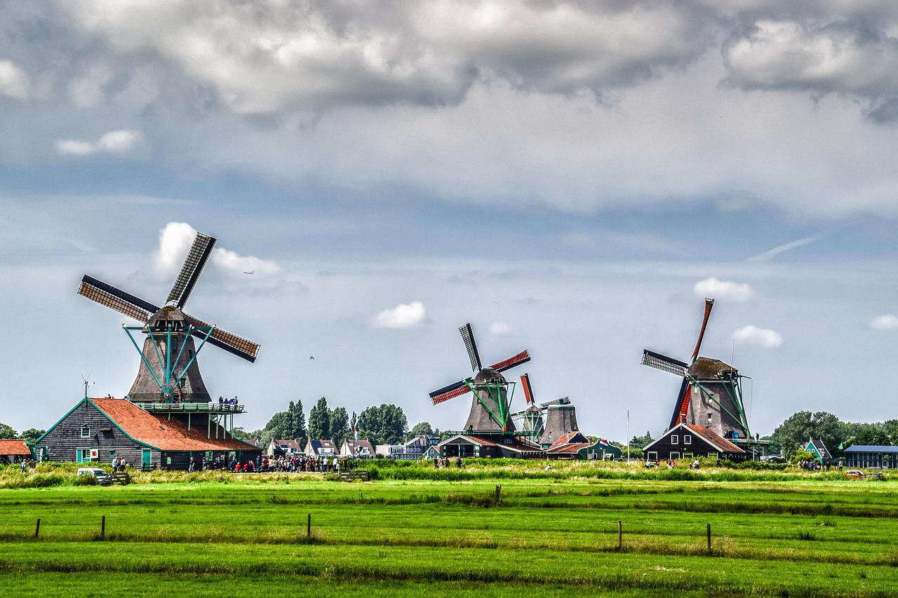 windmills, farm, fields, tourism, nature, europe, netherlands, landscape, netherlands, netherlands, netherlands, netherlands, netherlands